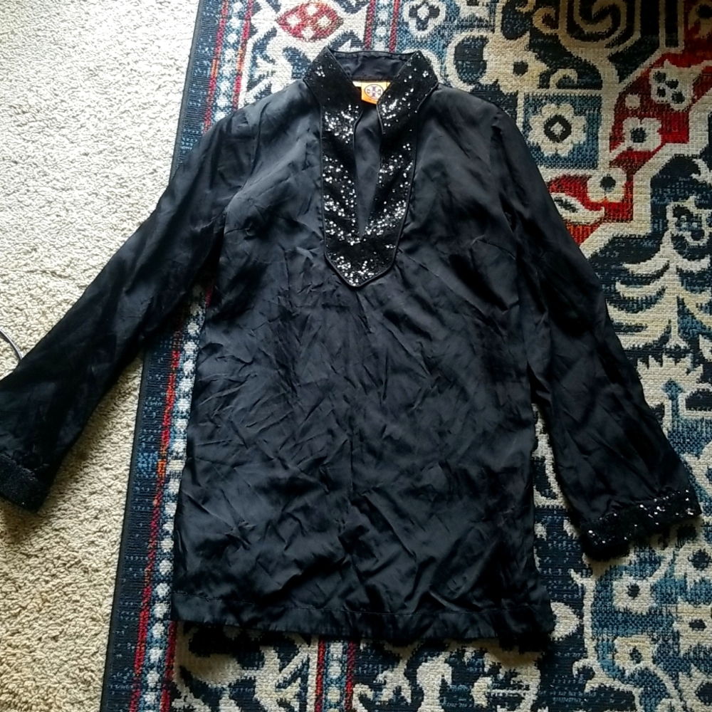 Tory Burch Silk Tunic SZ 12